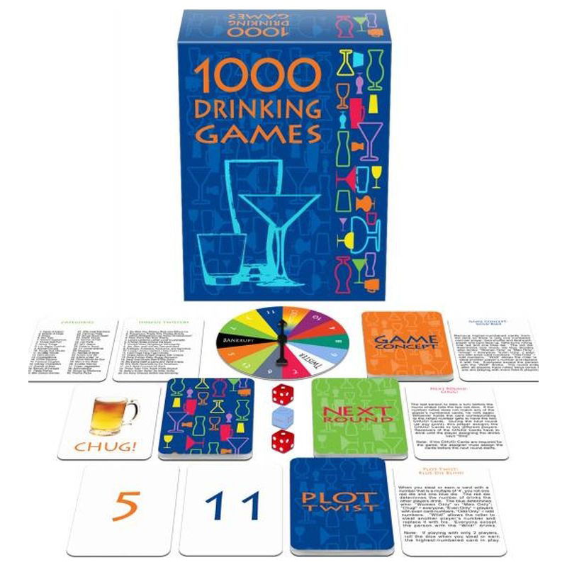 1000 Drinking Games for Parties - Shhh...