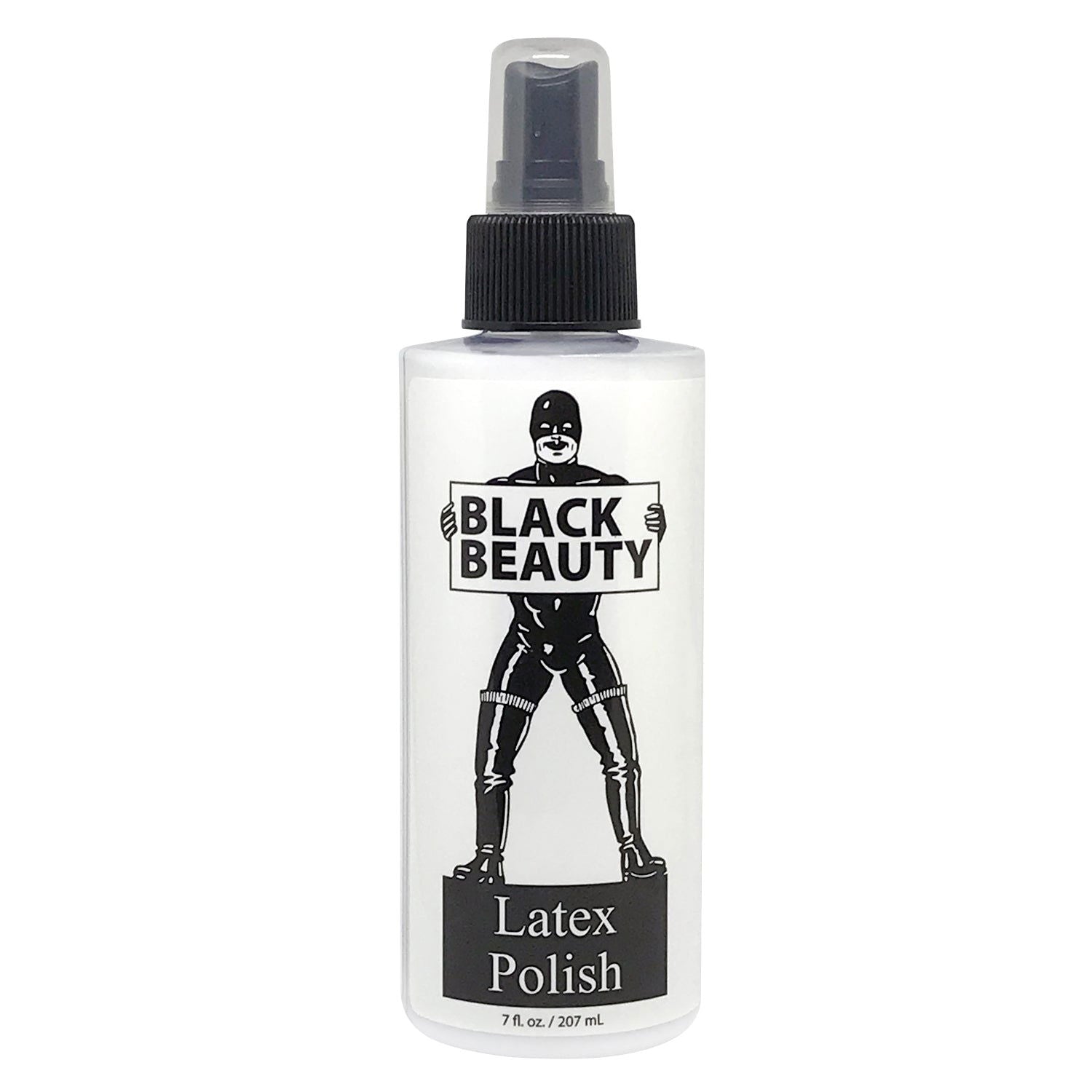 Black Beauty Latex Polish Spray Bottle 8oz/236ml - Shhh...