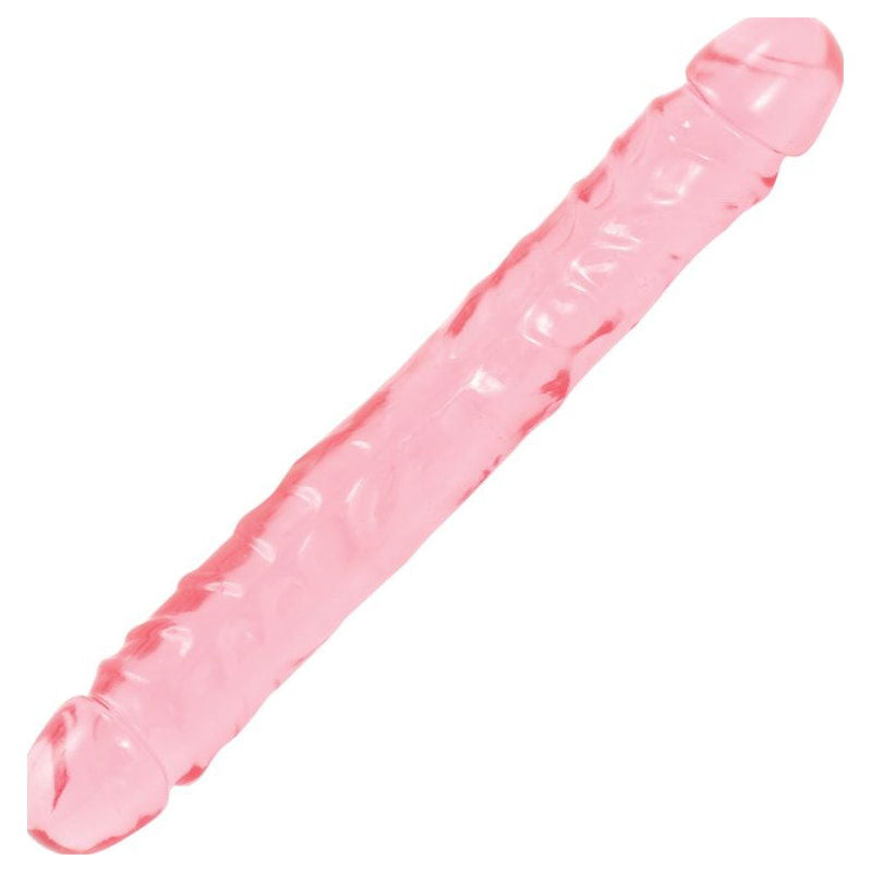 30cm Jelly Double Ender Dong - Pink - Shhh...