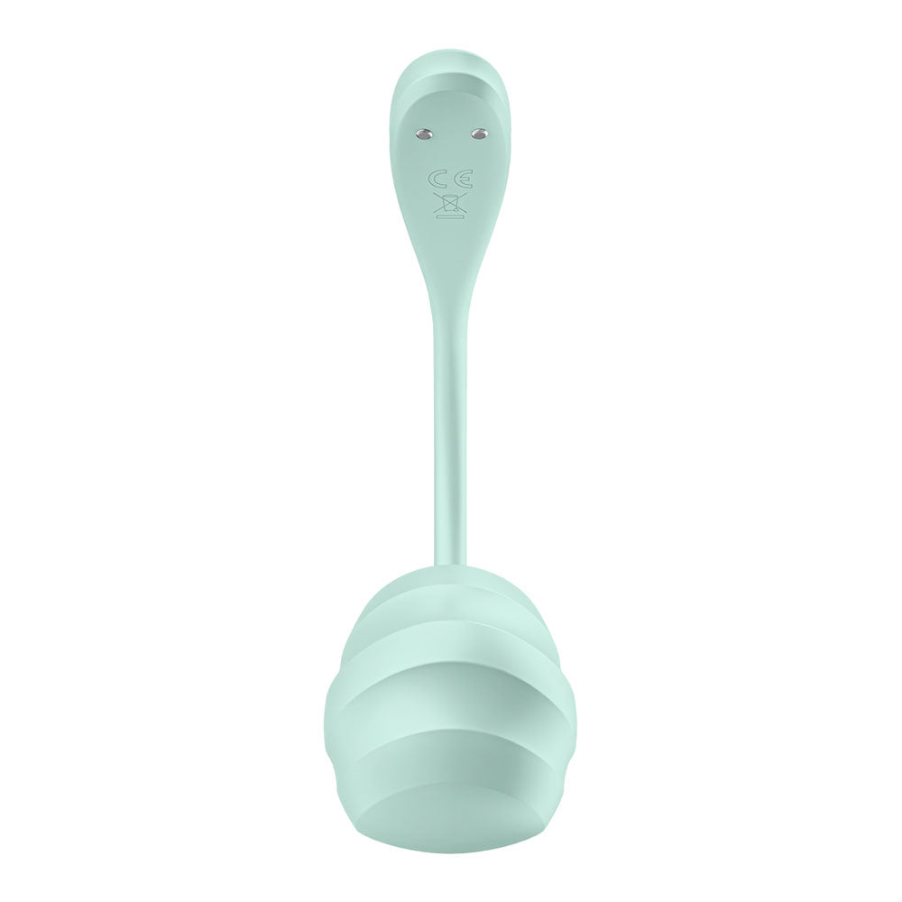 Satisfyer Smooth Petal Wearable G-Spot Vibe - Mint