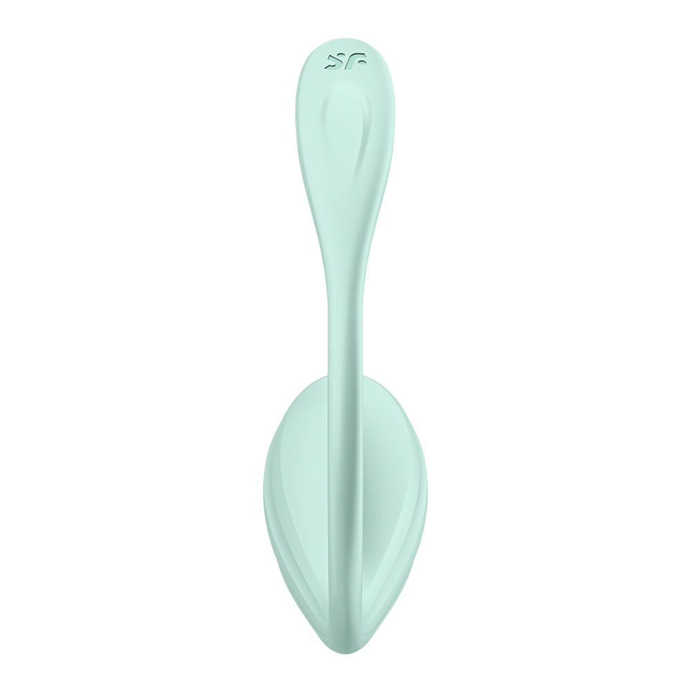 Satisfyer Smooth Petal Wearable G-Spot Vibe - Mint