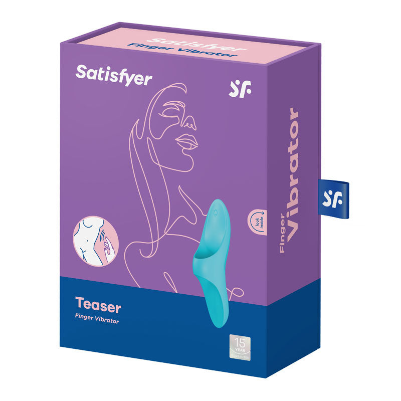 Satisfyer Teaser Finger Vibe - Blue