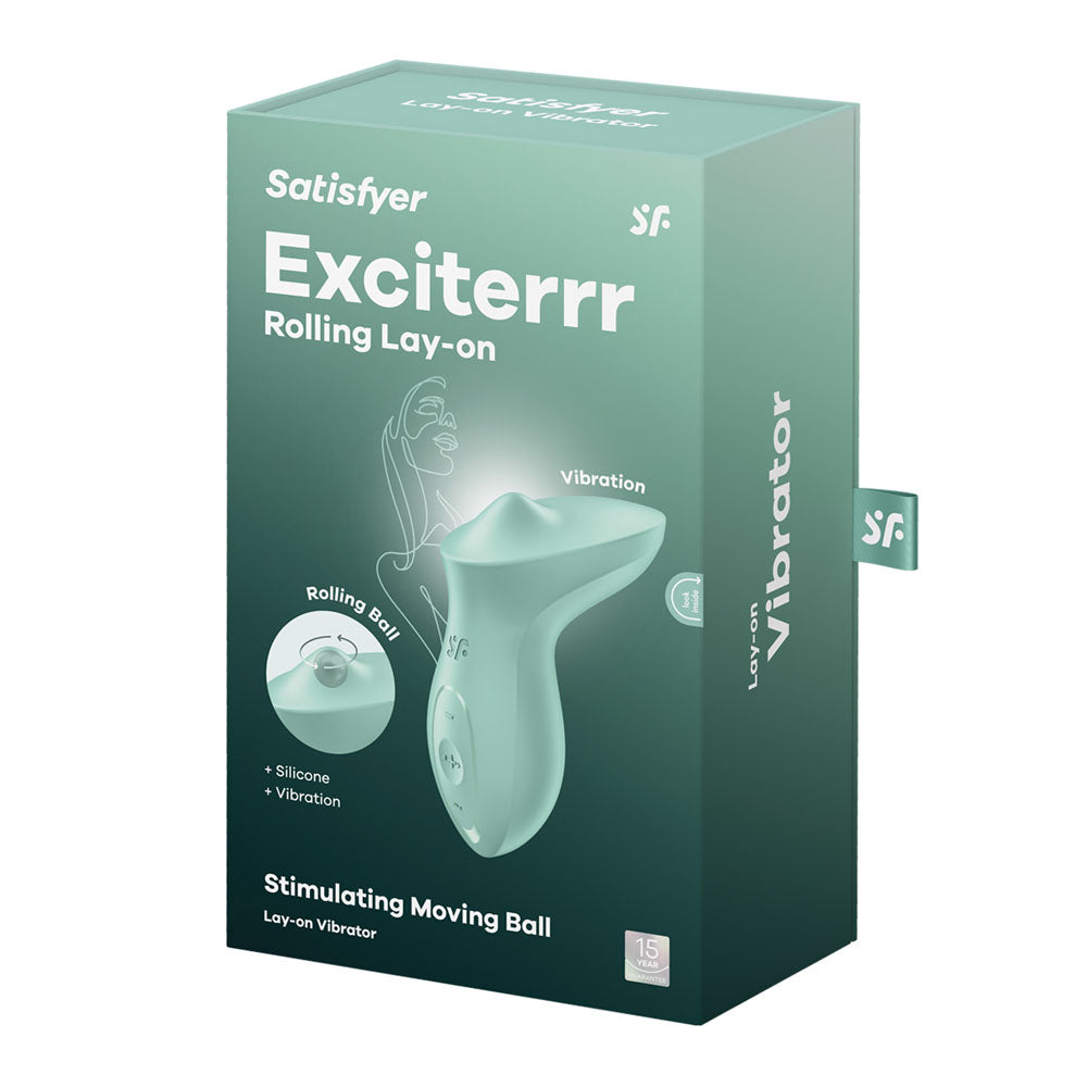 Satisfyer Exciter Lay On Vibe - Green