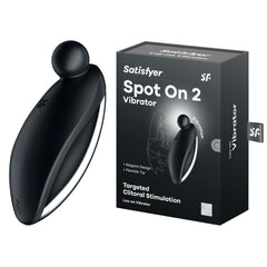 Satisfyer Spot On 2 Lay On Vibrator - Black