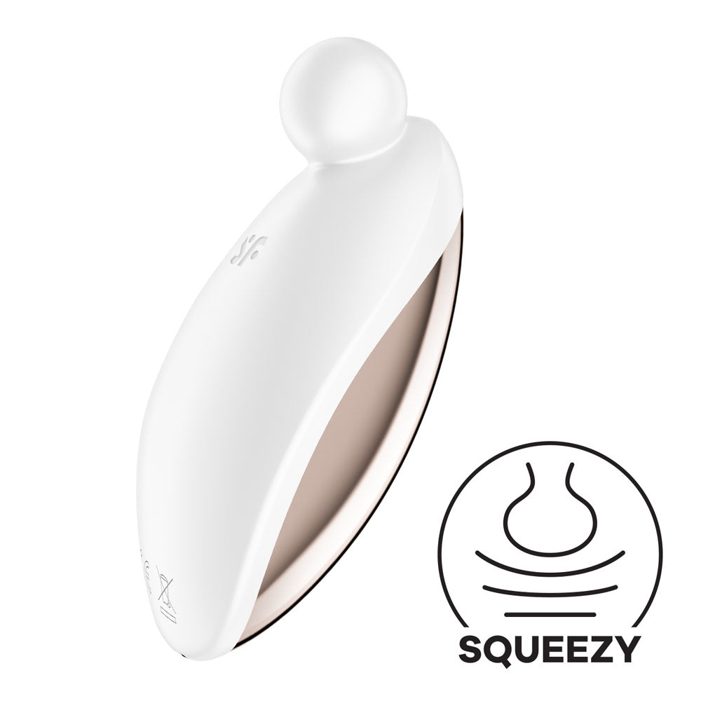 Satisfyer Spot On 2 Lay On Vibrator - White