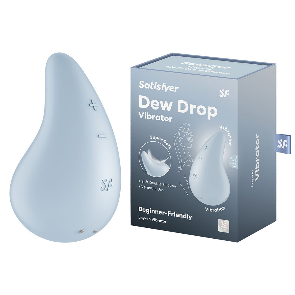 Satisfyer Dew Drop Lay On Vibe - Blue