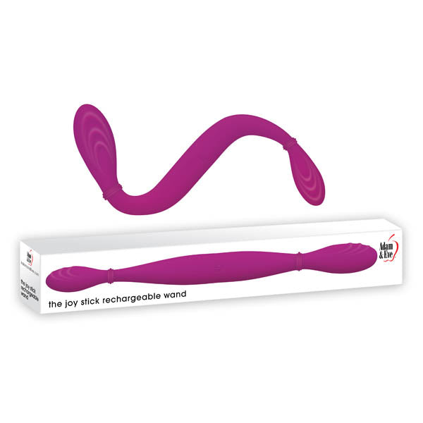 Adam & Eve The Joy Stick Bendable Rechargeable Wand - Purple