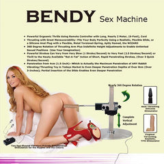 Bendy Sex Machine - Mains Powered Sex Machine