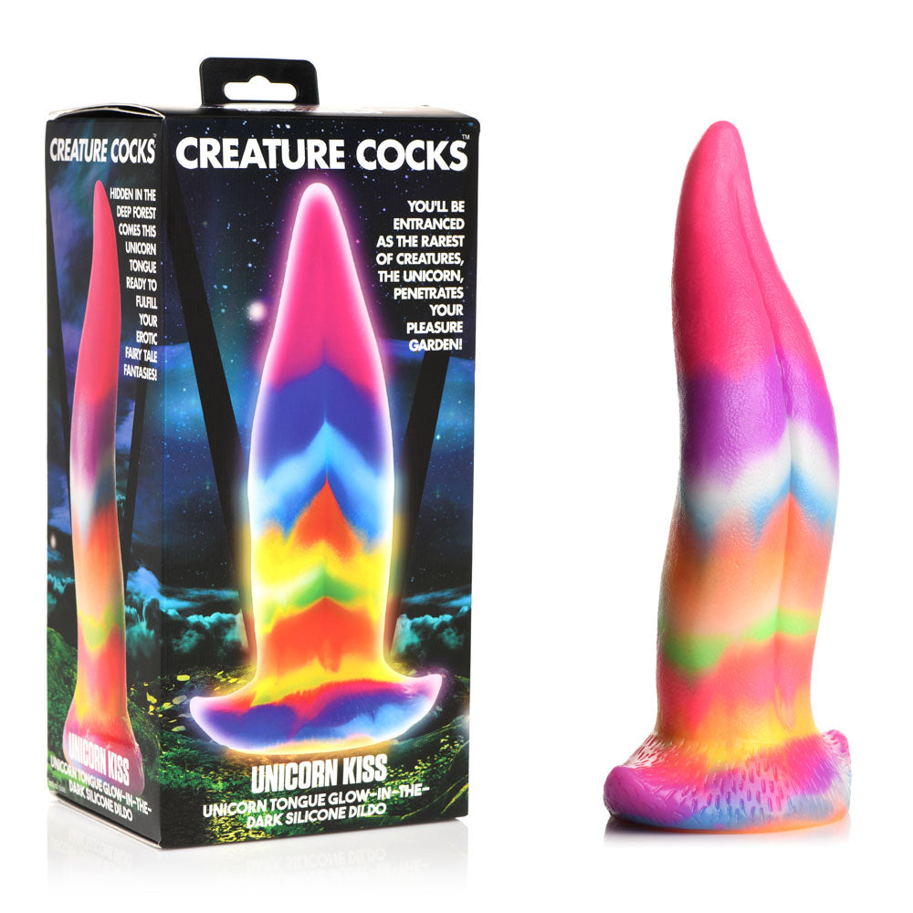 Creature Cocks 21 cm Unicorn Kiss Silicone Fantasy Dildo