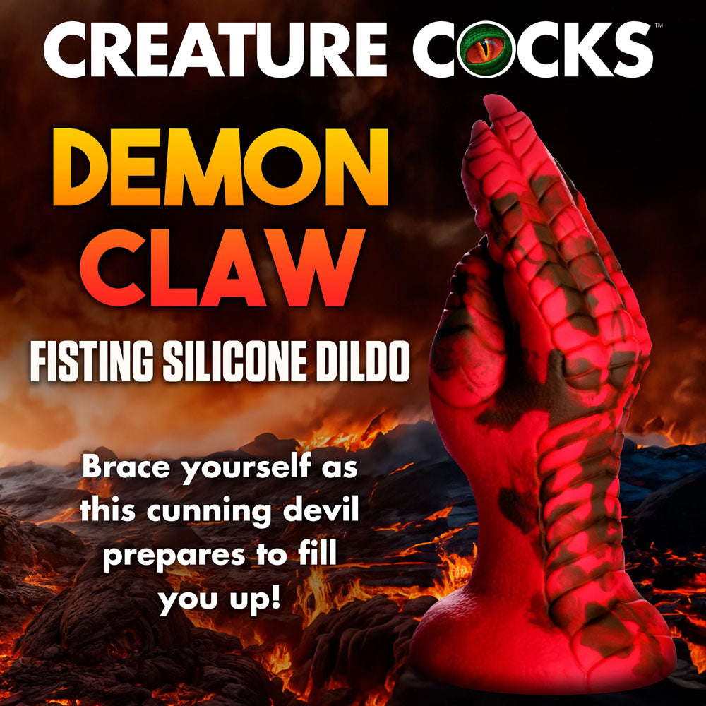 Creature Cocks Demon Claw Fisting Silicone Dildo -  21.8 cm Claw Fantasy Dildo