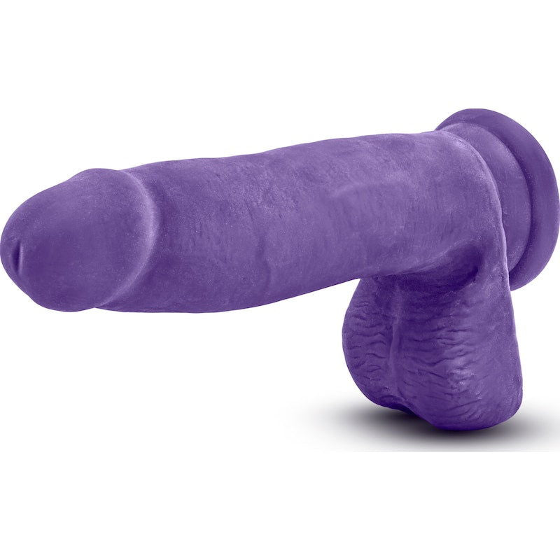 Au Naturel Bold Pleaser 7in Dildo Purple - Shhh...