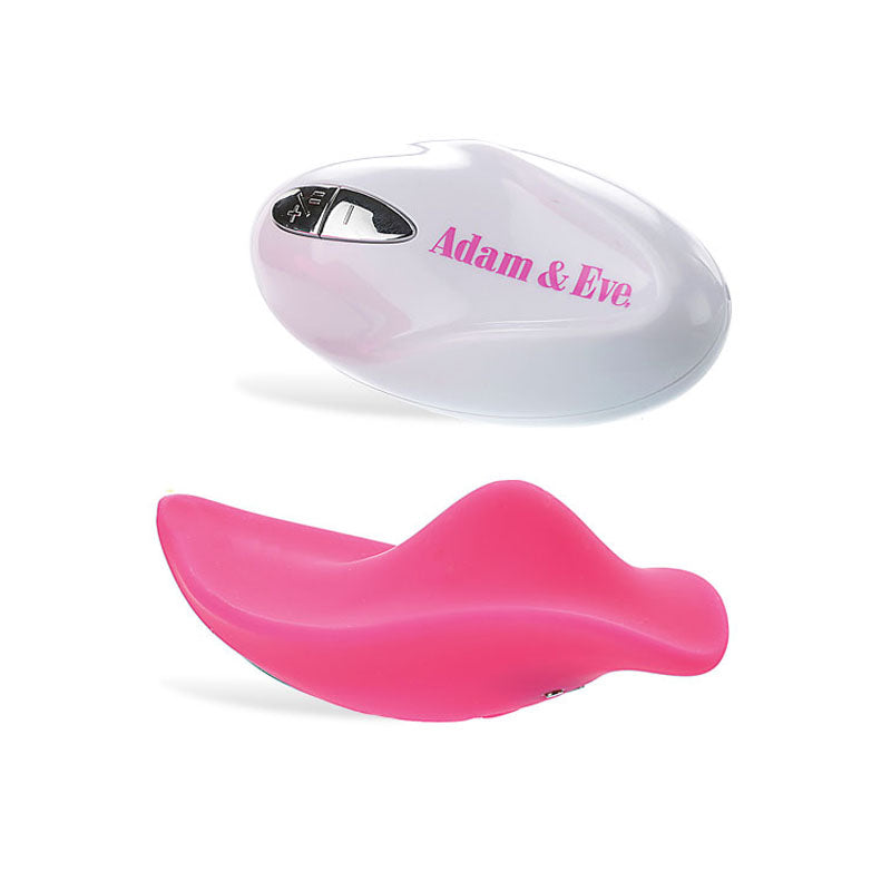 Adam & Eve Eve's Rechargeable Vibrating Panty With Remote - Pink