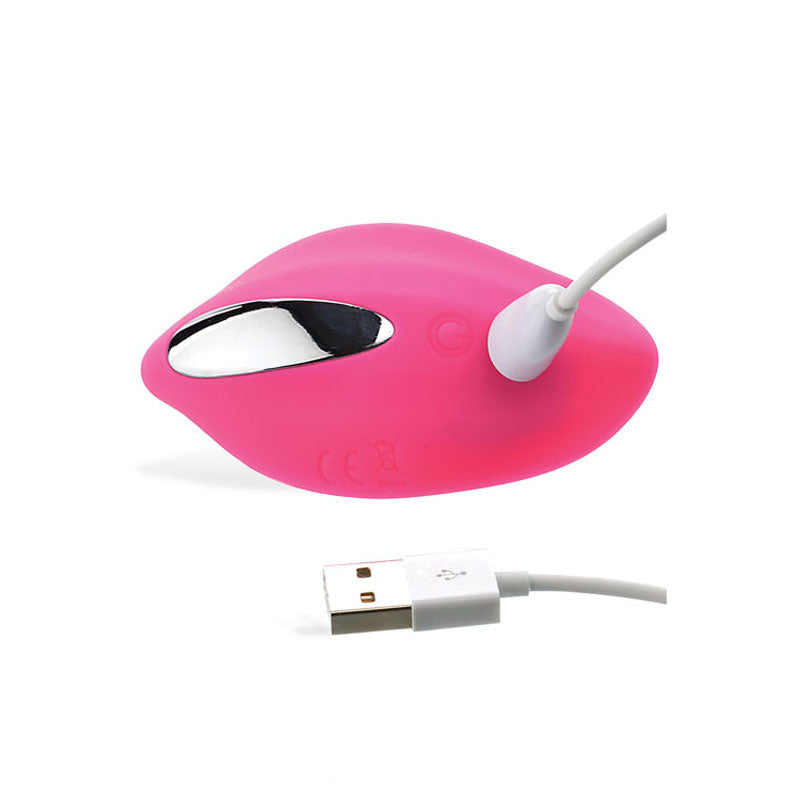 Adam & Eve Eve's Rechargeable Vibrating Panty With Remote - Pink