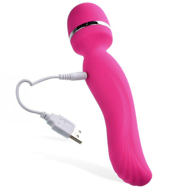 Adam & Eve Intimate Curves Rechargeable Wand - Pink