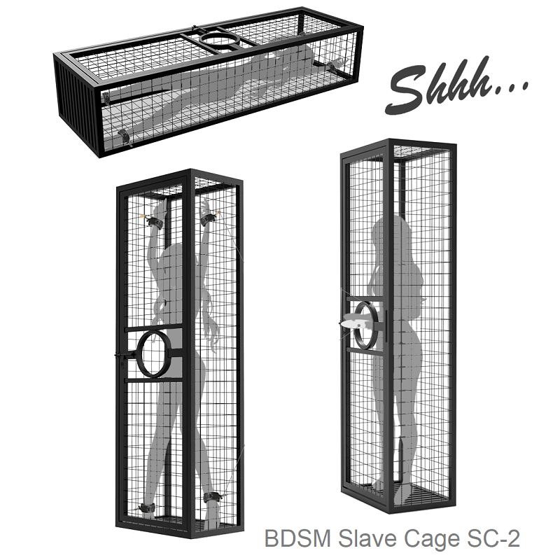 BDSM Slave Cage SC-2 by Shhh... - Shhh...