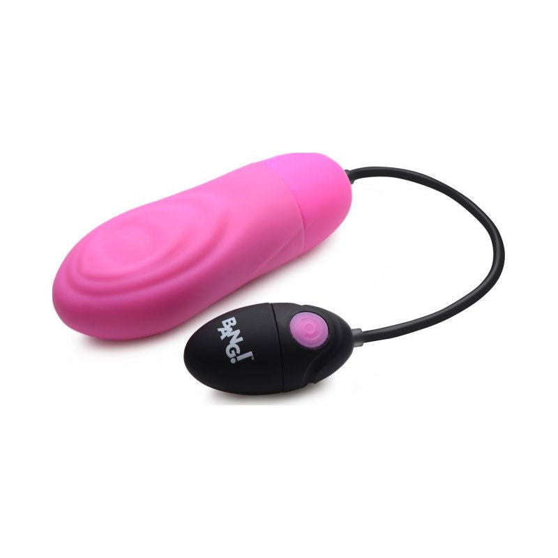 BG 7X Pulsing Rechargeable Bullet- Pink - Shhh...