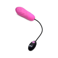 BG 7X Pulsing Rechargeable Bullet- Pink - Shhh...