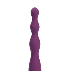 Maia DANI Vibrating Beaded Anal Wand - Purple