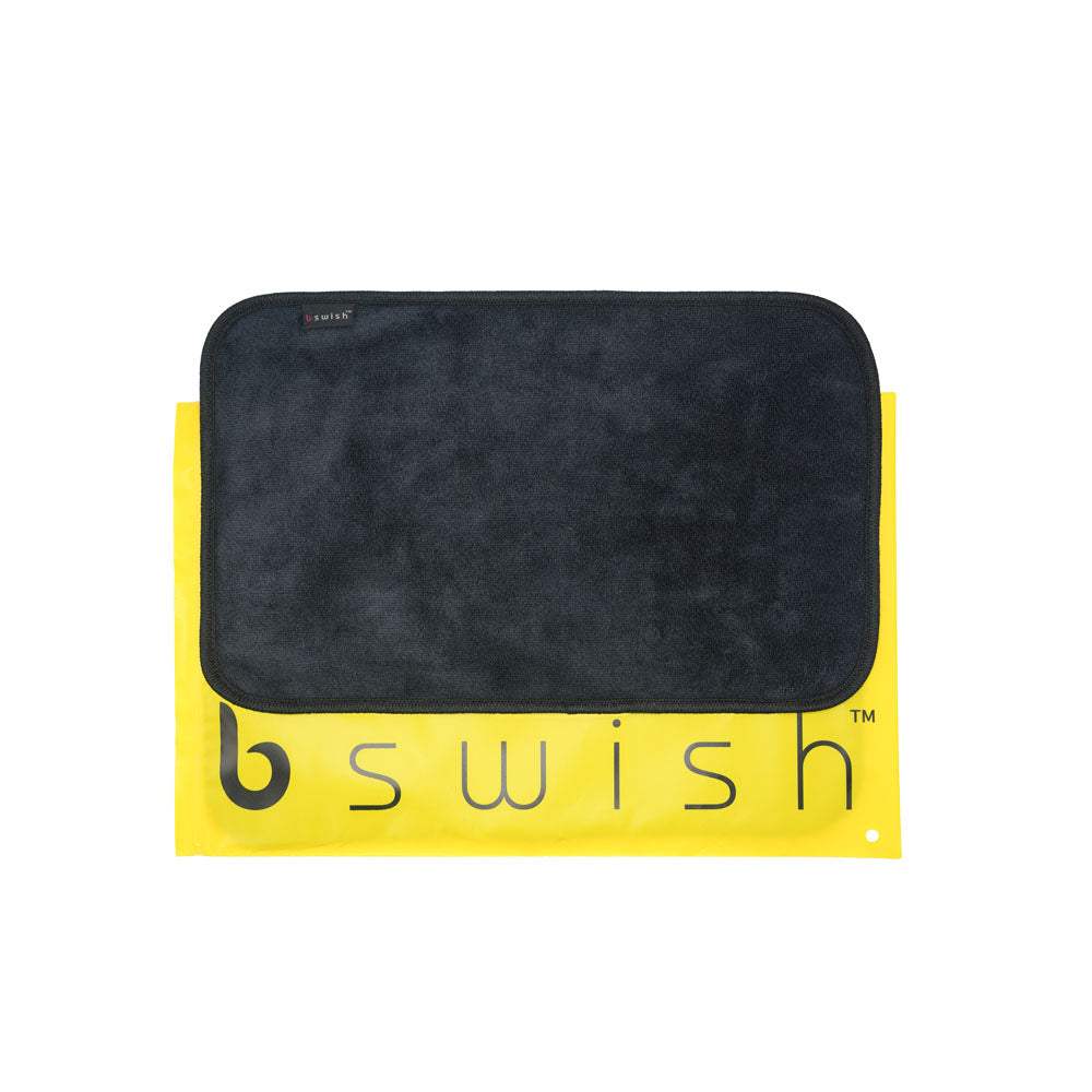 B Swish After Sex Microfibre Towel - Black