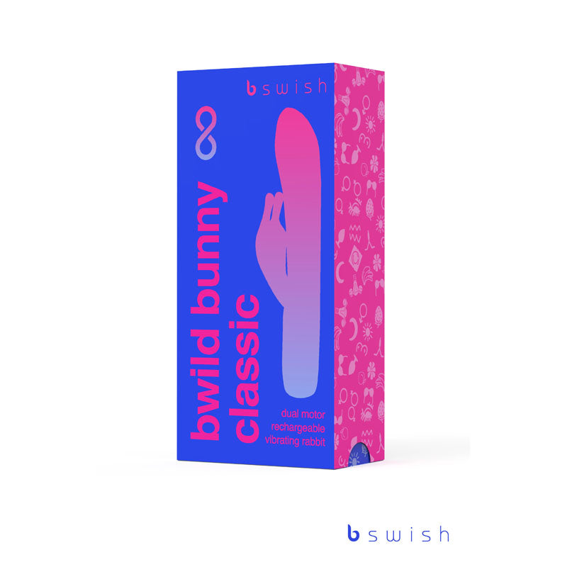 Bwild Classic Bunny Infinite - Pacific  - Pacific  15.2 cm USB Rechargeable Rabbit Vibrator