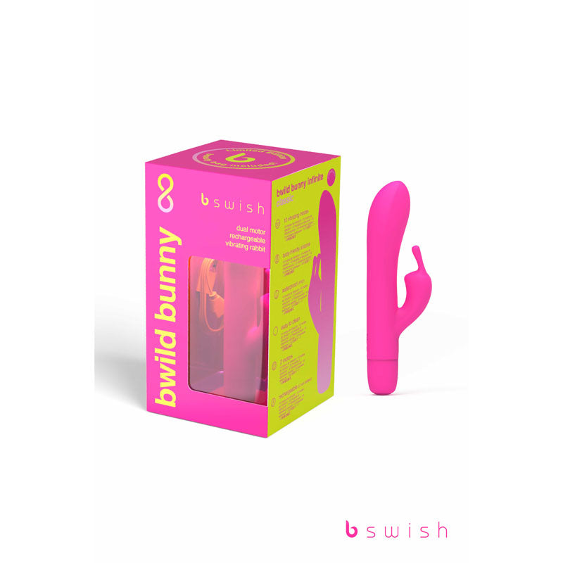 Bwild Classic Bunny Infinite Limited Edition - Sunset 15.2 cm USB Rechargeable Rabbit Vibrator with Limited Edition Storage Case