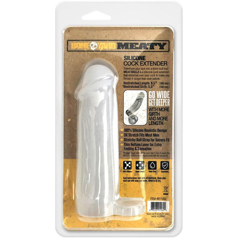 Boneyard Meaty Cock Extender - 5cm Penis Extender Sleeve