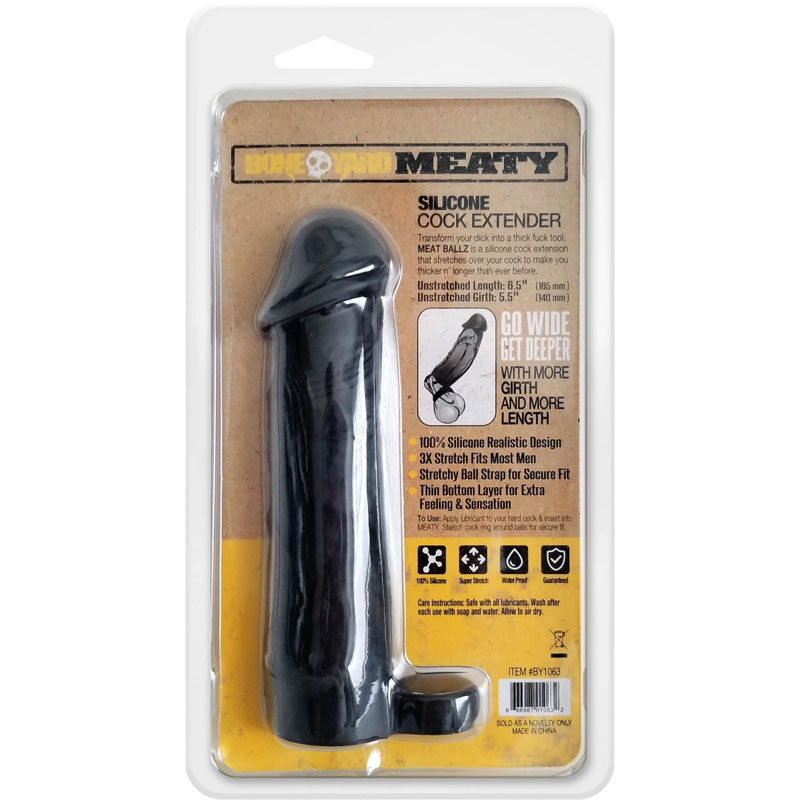 Boneyard Meaty Cock Extender - 5cm Penis Extender Sleeve