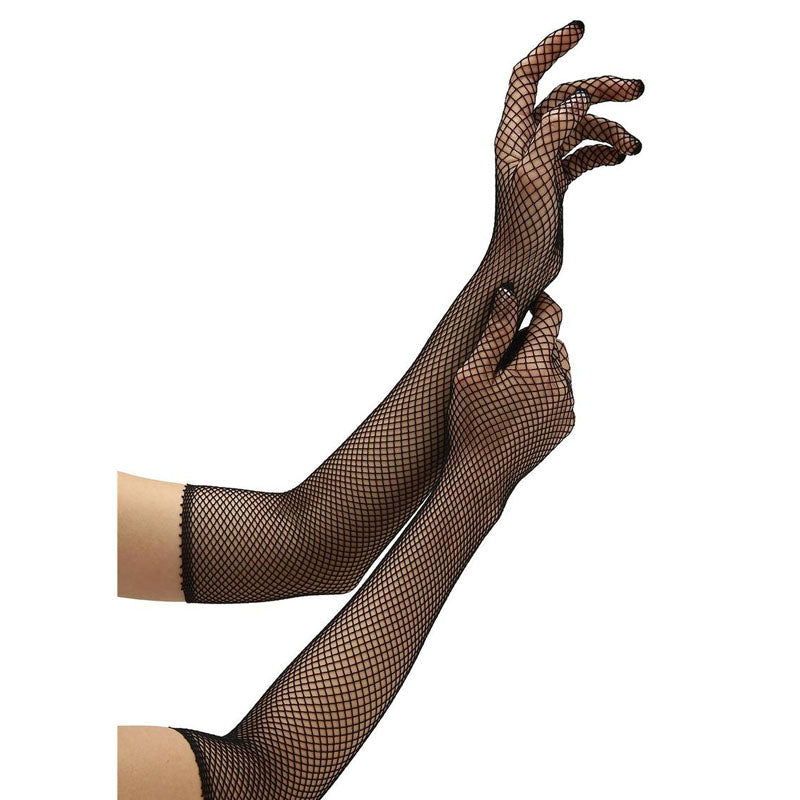 Baci White Label Fishnet Opera Glove - Shhh...