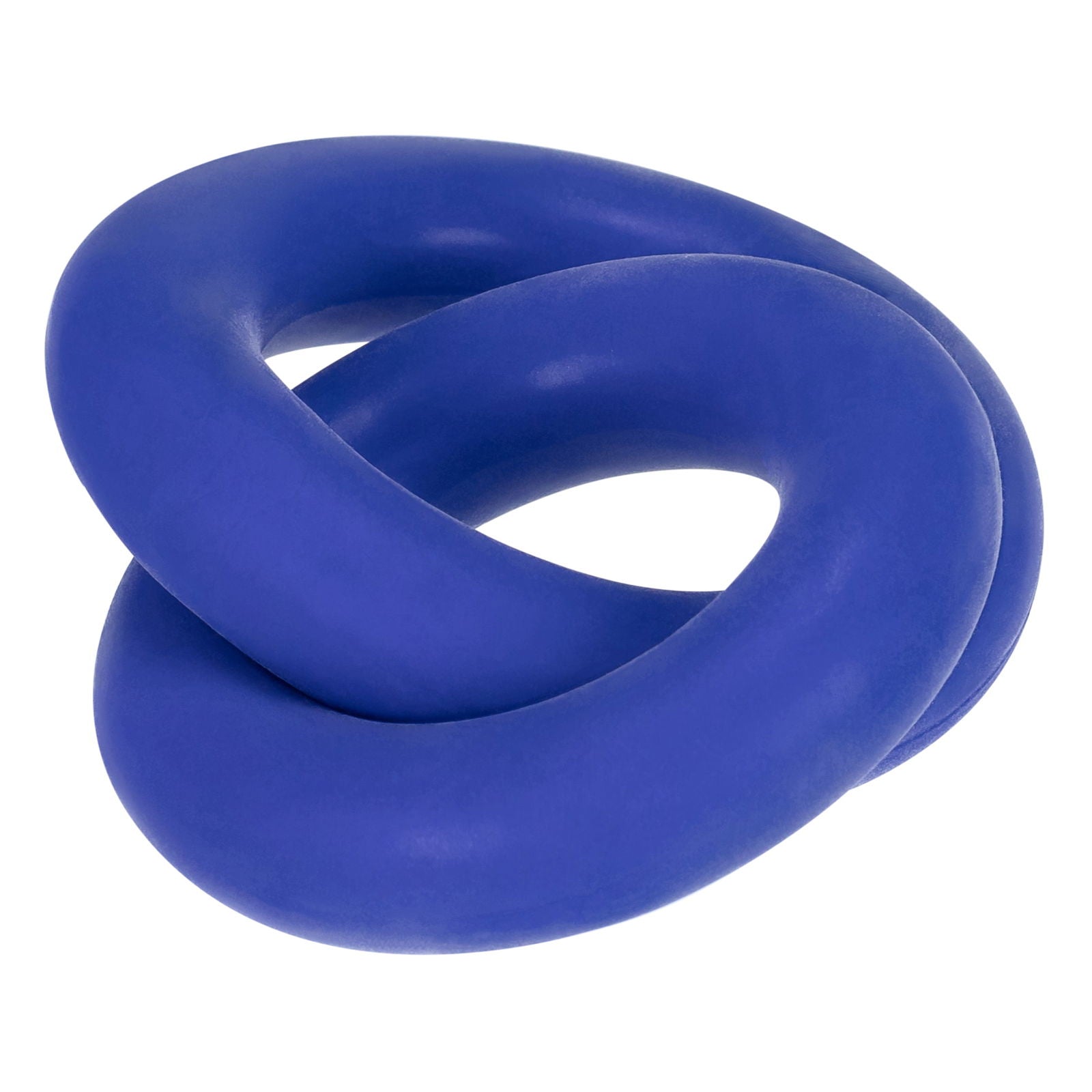 DUO Linked Cock/Ball Rings by Hunkyjunk Cobalt - Shhh...