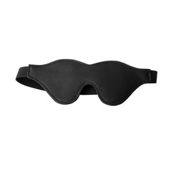 Black Fleece Lined Blindfold - Shhh...