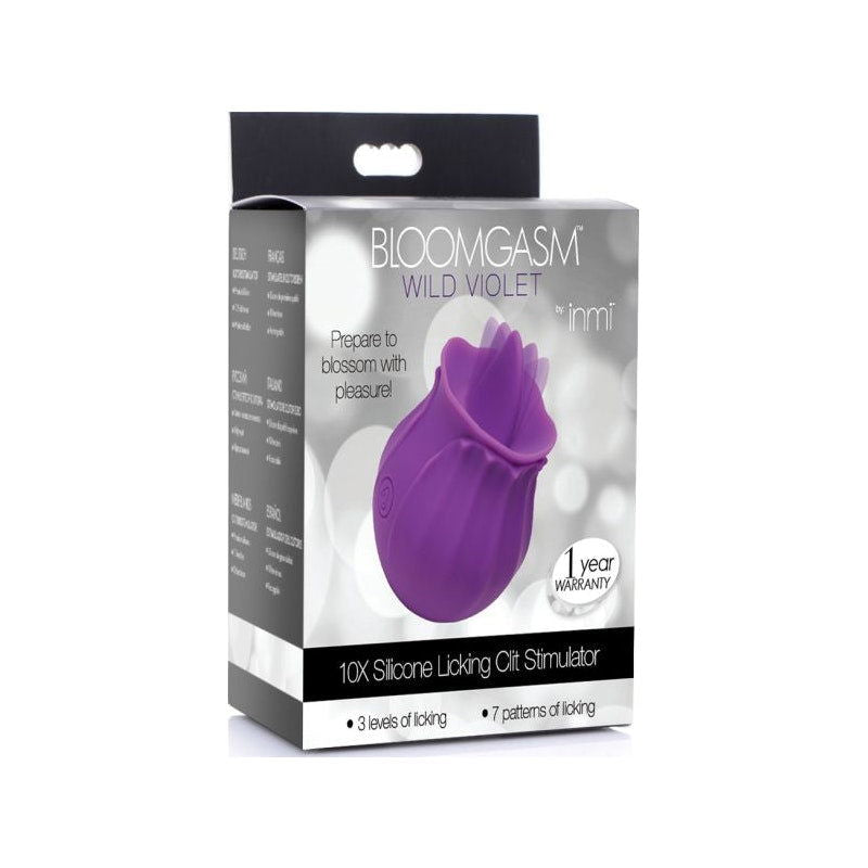 Bloomgasm Wild Violet 10X Clit Licker - Shhh...