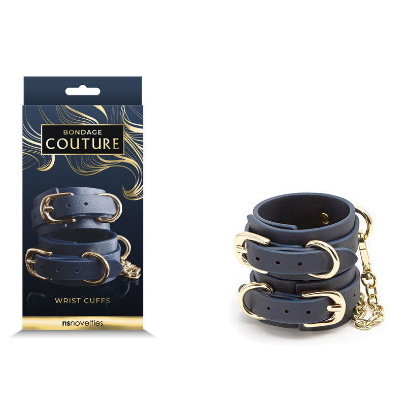 Bondage Couture Wrist Cuffs - Shhh...