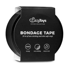 Bondage Tape Black Non Stick 20m - Shhh...