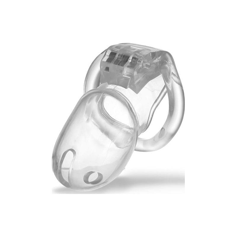 Brutus Stealth Chastity Cage Clear - Shhh...