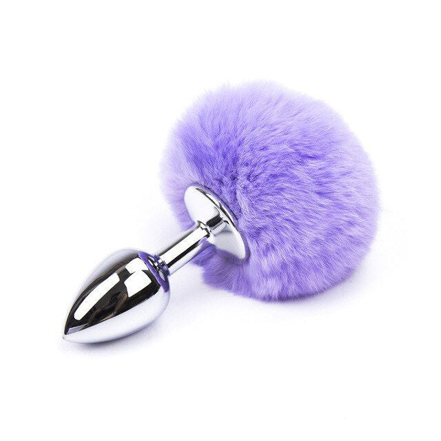 Bunny Rabbit Tail butt plug - Shhh...