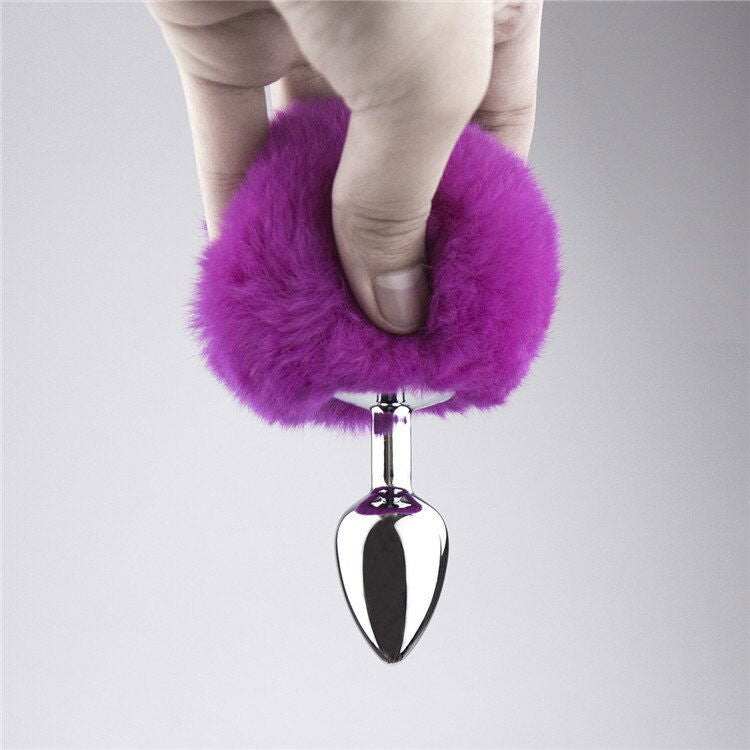 Bunny Rabbit Tail butt plug - Shhh...