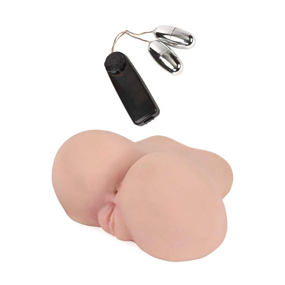 Adam & Eve Doggie Style Debbie 2 hole Fuck Toy with Vibrating Bullets