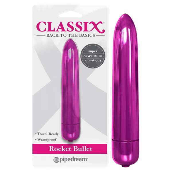 Classix Rocket Metallic 8.9 cm Bullet - Shhh...