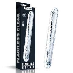 Clear Jelly Double ended dildo 30cm - Shhh...