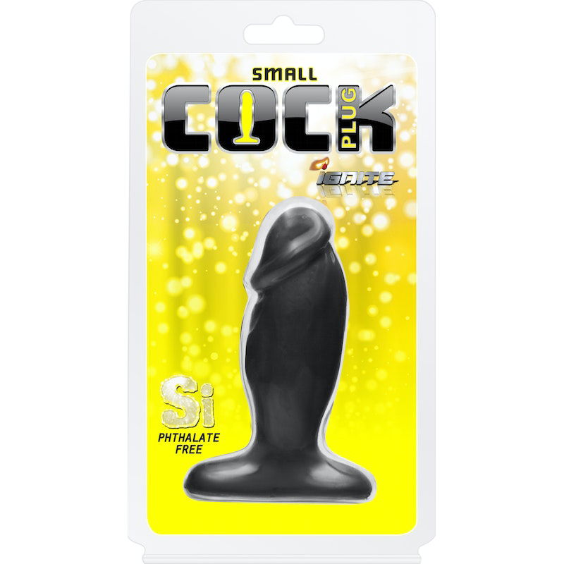 Cock Plug - Small Black 10cm - Shhh...