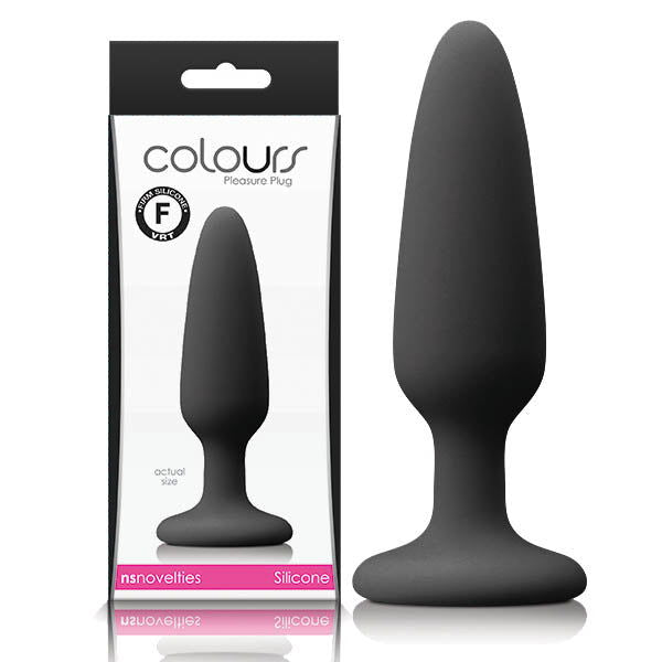 Colours Pleasures - Black Small Butt Plug - Shhh...