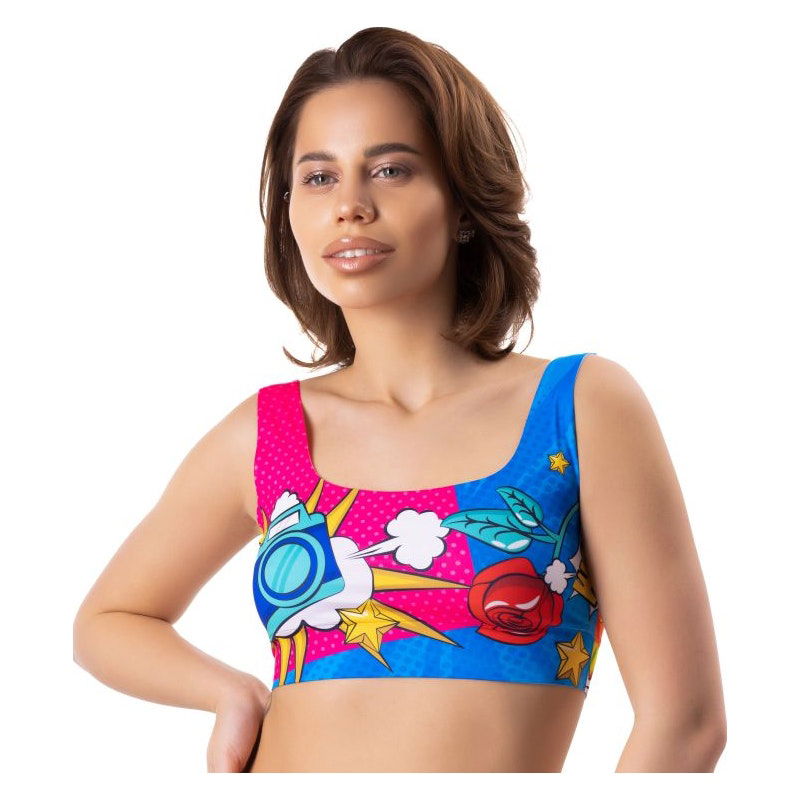 Comics Curios Crop Top - XL - Shhh...