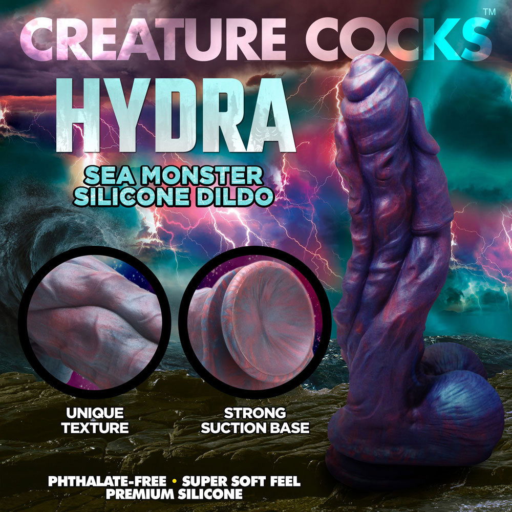 Creature Cocks Hydra Silicone Dildo - Shhh...