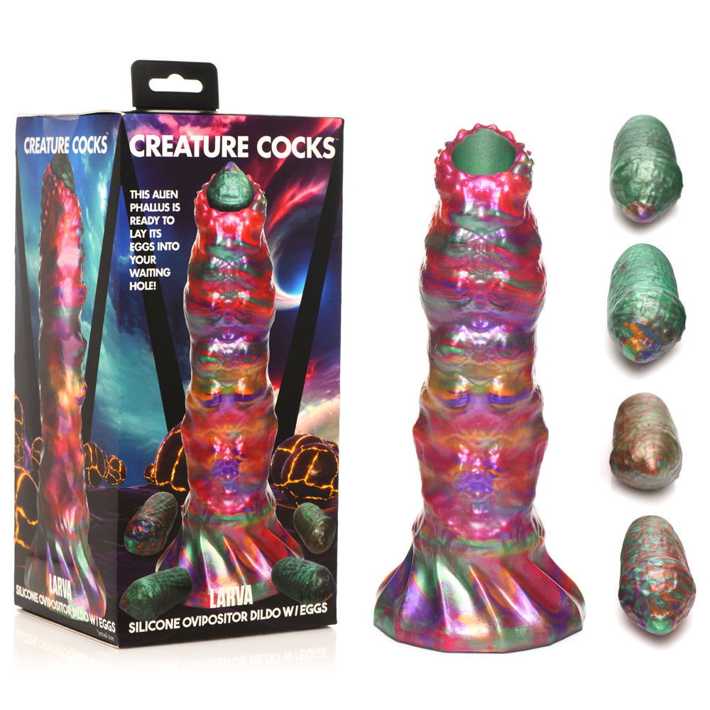 Creature Cocks Larva Silicone Dildo - Shhh...