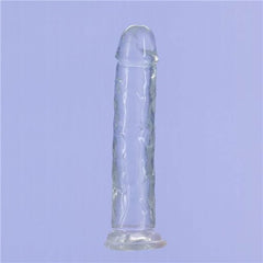 Crystal Dildo Straight 7in Clear - Shhh...