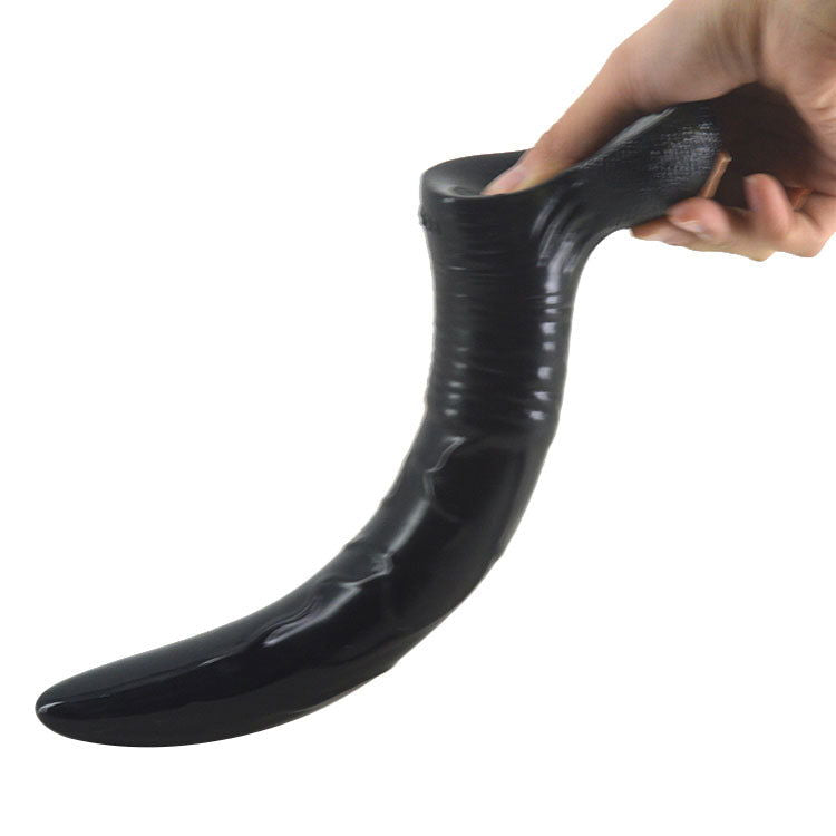 Deer Dildo Black 26cm - Shhh...