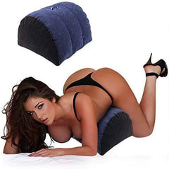 Domed sex pillow with dildo holder - Shhh...