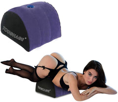 Domed sex pillow with dildo holder - Shhh...