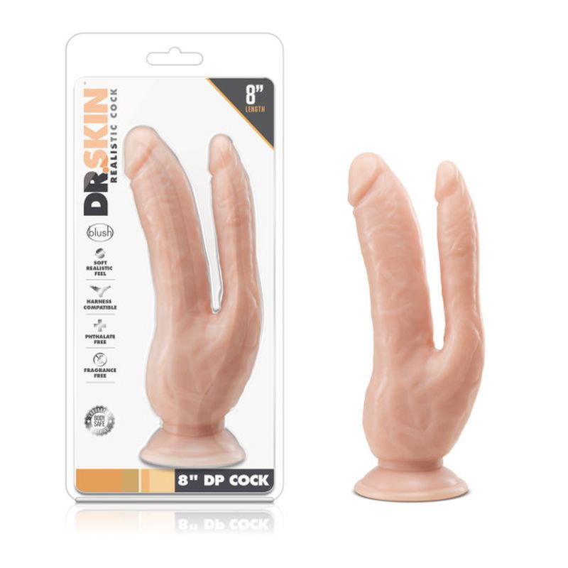 Dr Skin DP Cock 8 inch - Shhh...