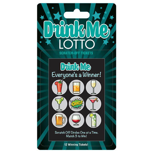 Drink Me Lotto - Party Scratcher - Shhh...